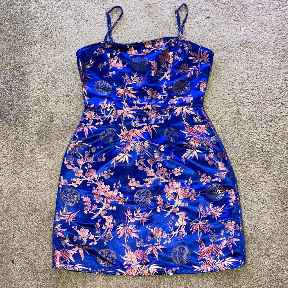 Satin Shein dress